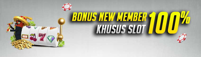 bonus new member slot 100%